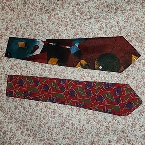 Pair of Wild Men's Ties